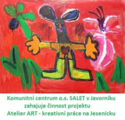 Atelier ART - kreativní komunitní práce na Jesenicku